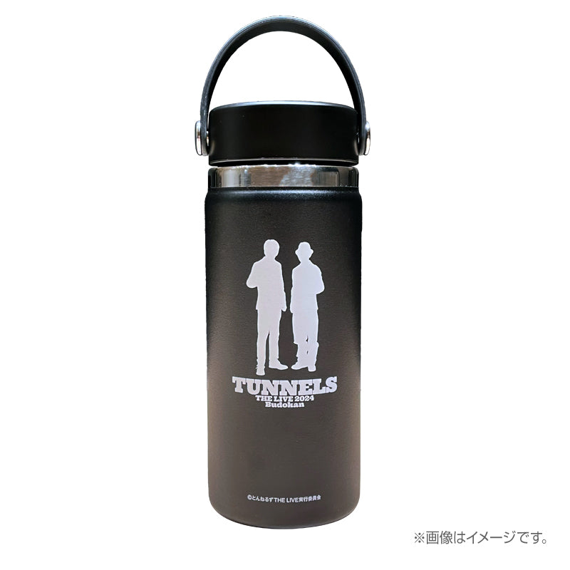 Hydro Flask×とんねるず ステンレスボトル 16oz Wide Mouth（BLACK）