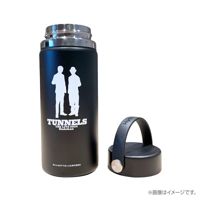 Hydro Flask×とんねるず ステンレスボトル 16oz Wide Mouth（BLACK）